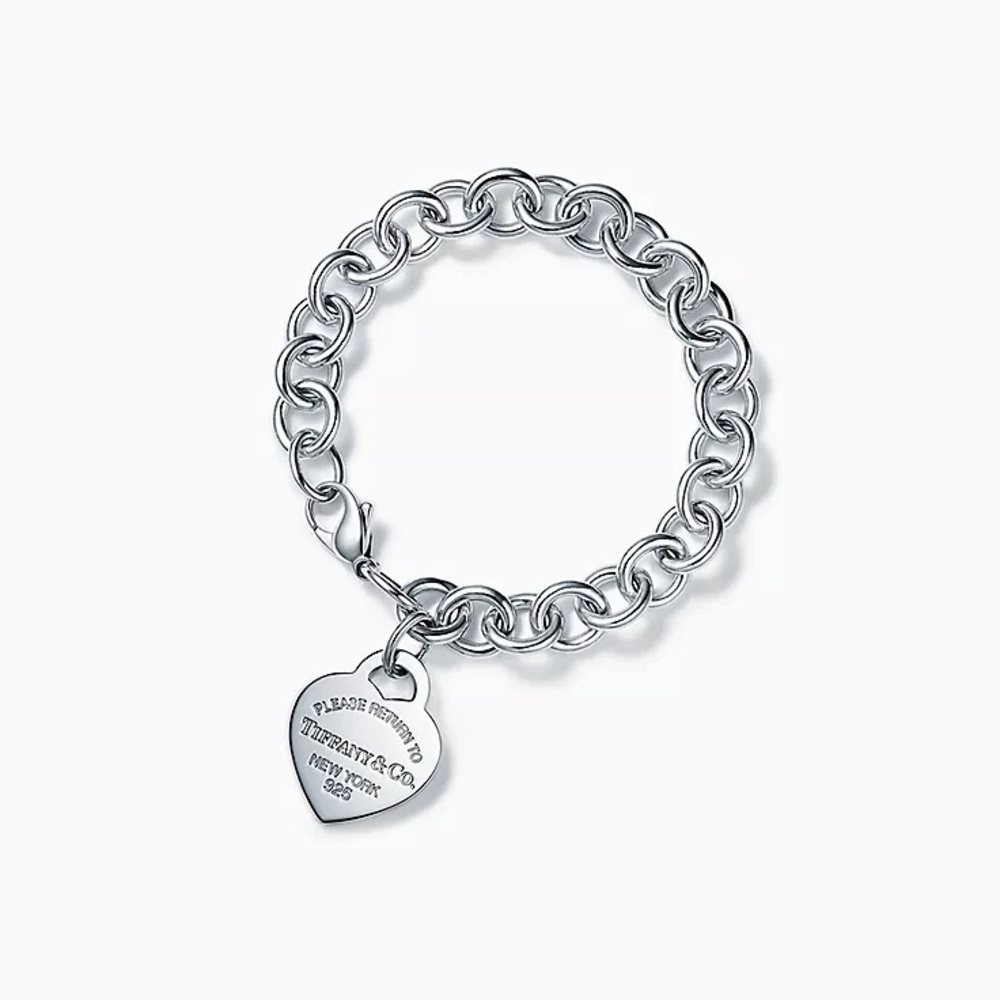 Tiffany & Co. Heart Tag Charm Bracelet